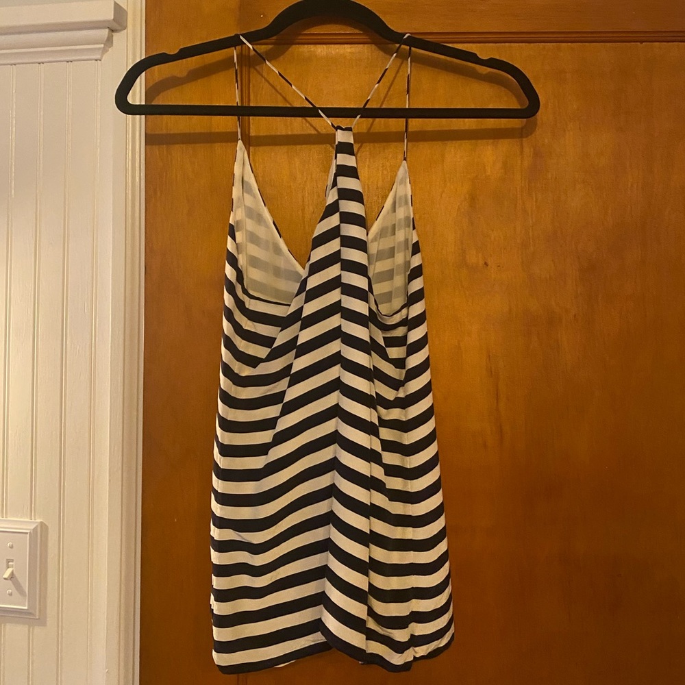 J Crew Striped Racerback Tank - Picture 4 of 5